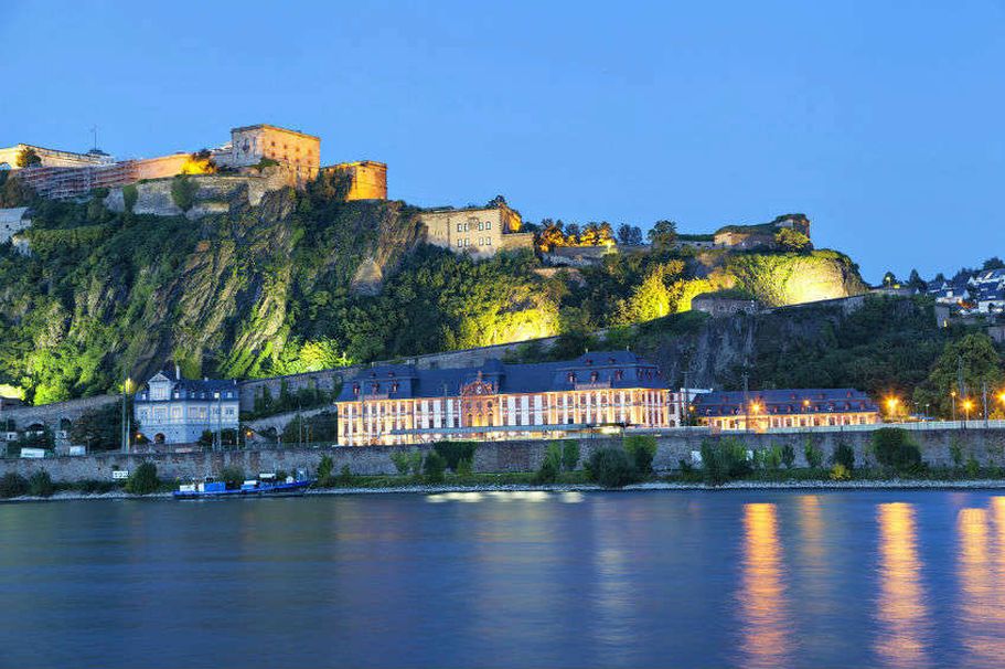Städtereise Koblenz - Koblenz bei Nacht