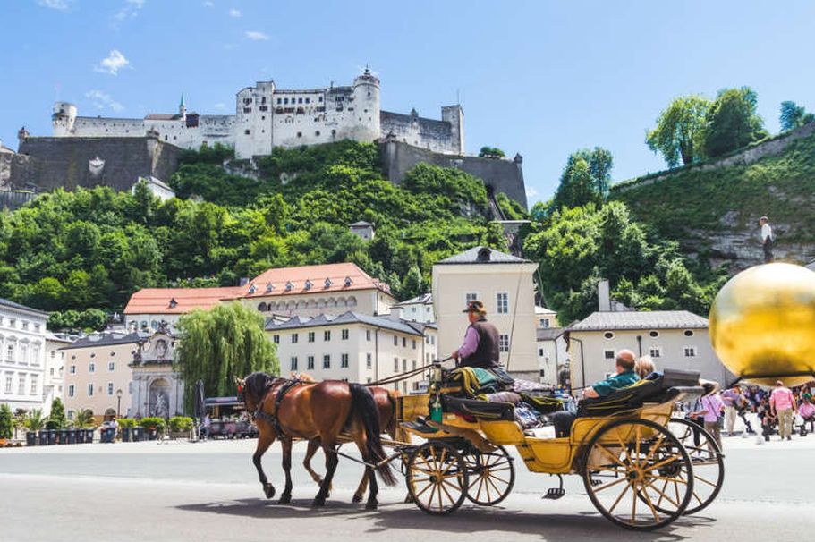 Städtereise Salzburg - Kutsche