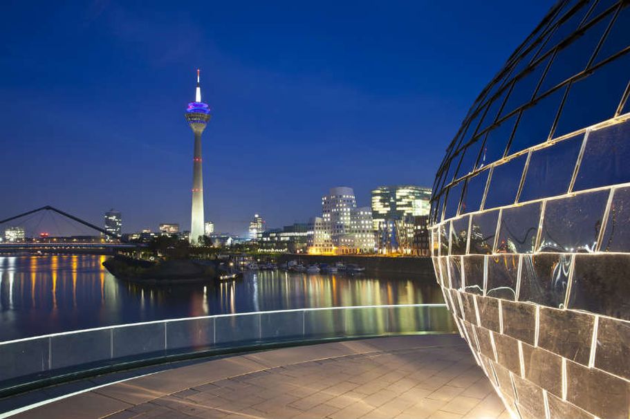 Städtereise Düsseldorf - Nacht