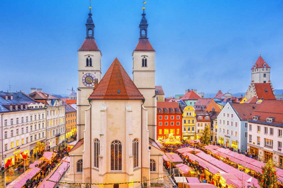 Städtereise Regensburg - Regensburg Weihnachtsmarkt