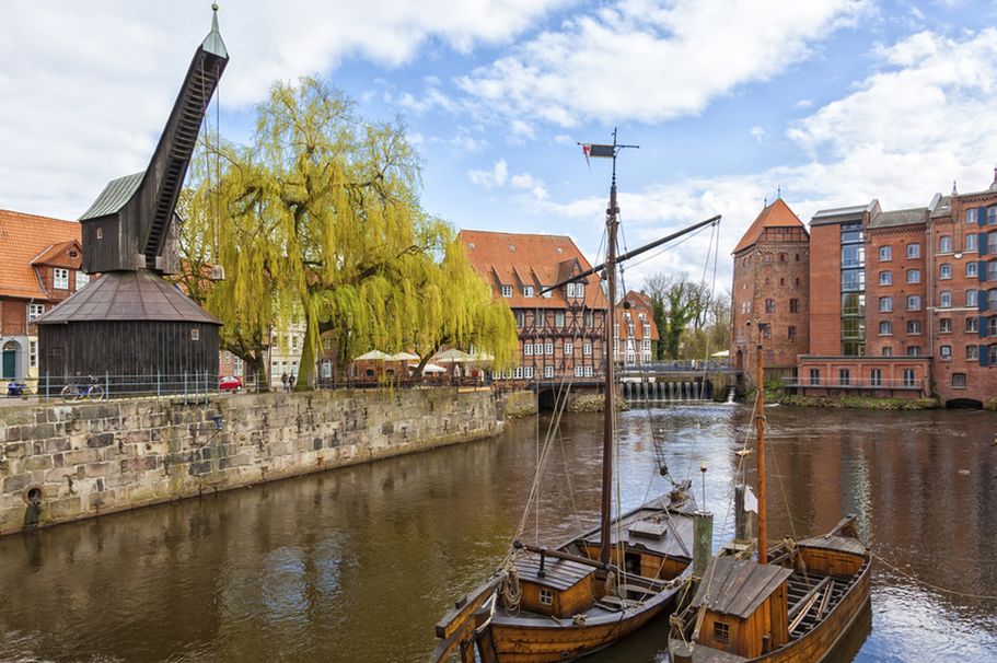 Städtereise Lüneburg - Hafen 