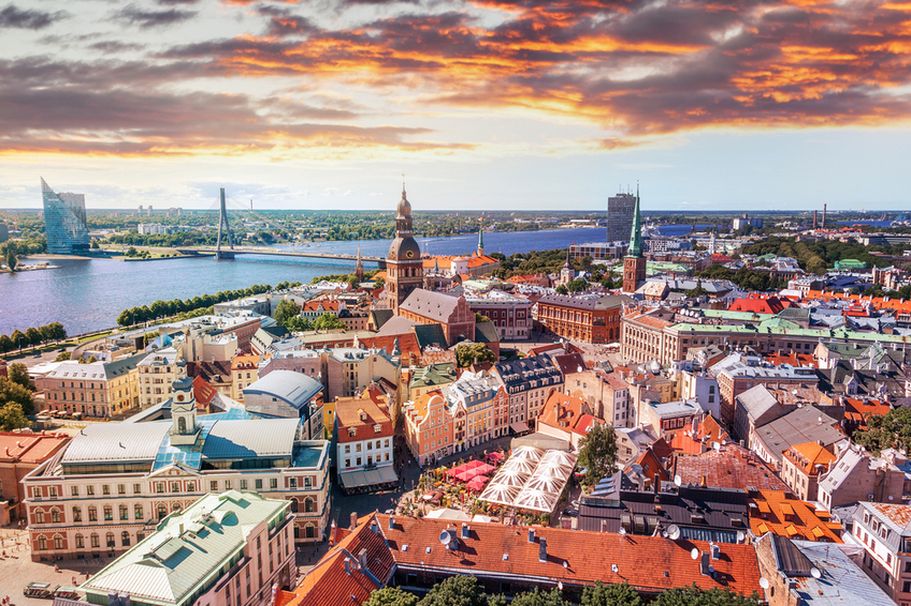 Flugreise Baltikum - Riga