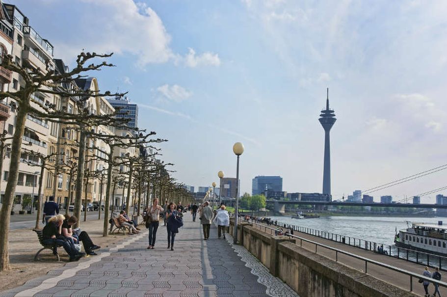 Städtereise Düsseldorf - zu Fuß