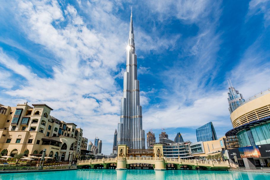Flugreise Vereinigte Arabische Emirate - Burj Khalifa