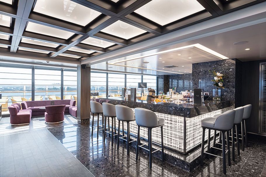 Lounge in der MSC Seaside von MSC Kreuzfahrten
