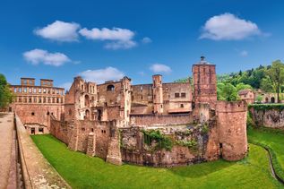 Schloesser und Burgen - Schloss Heidelberg