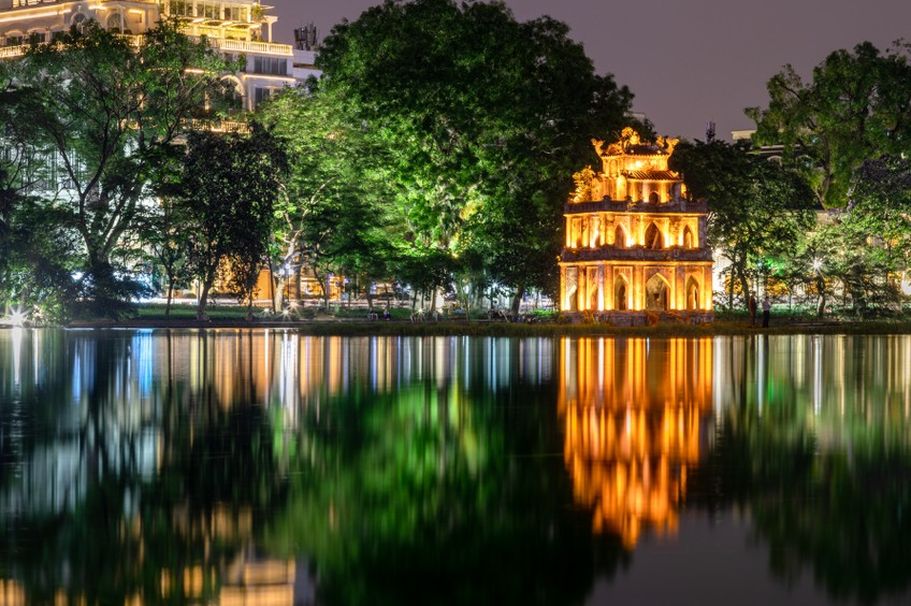 Flugreise Vietnam - Hoan Kiem See