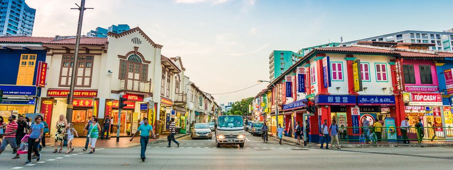Kreuzfahrt Arabisches Meer - Little India Singapur