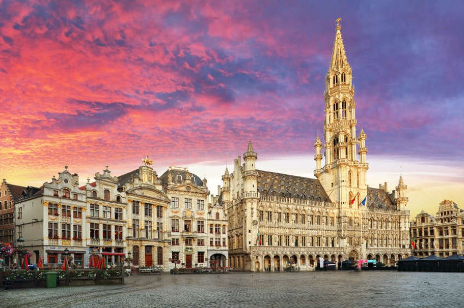 Städtereise Brüssel - am Abend