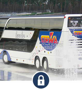 Sicherheitstraining Reisebus