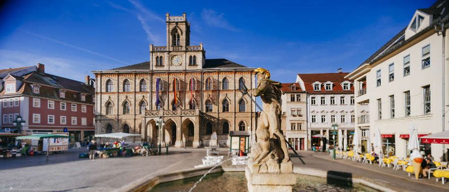 Städtereise Weimar - Rathaus