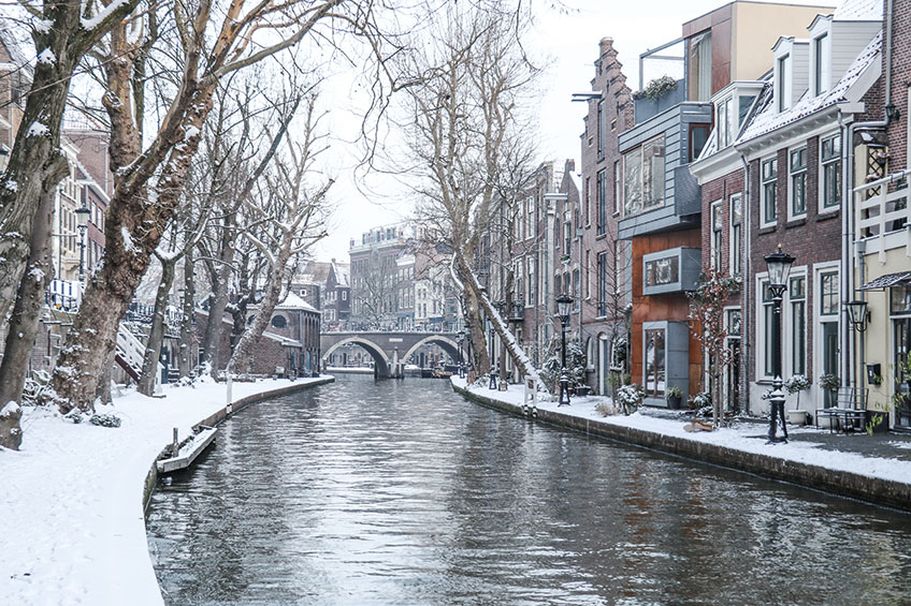 Utrecht im Winter