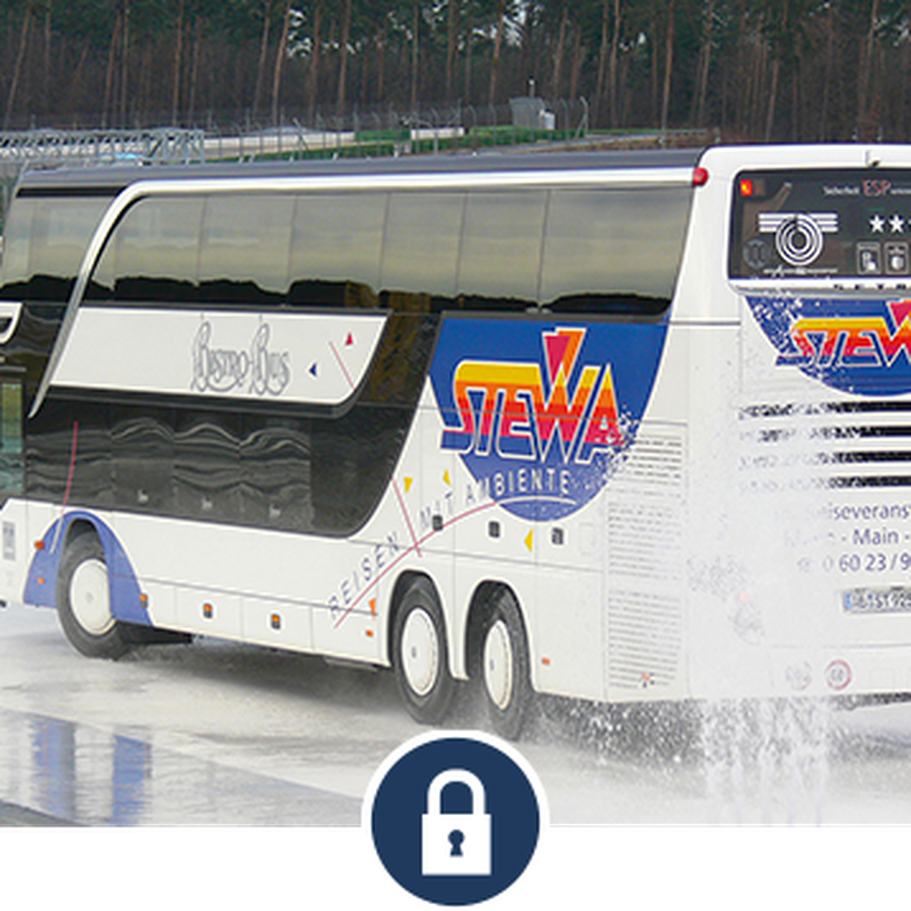 Sicherheitstraining Reisebus