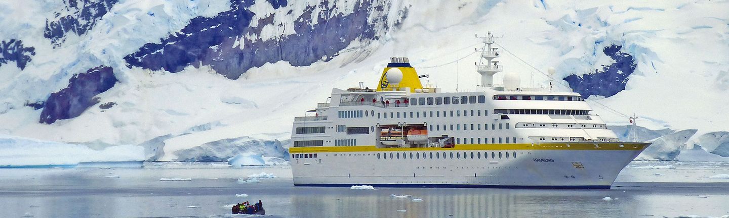 Plantours MS Hamburg in der Antarktis