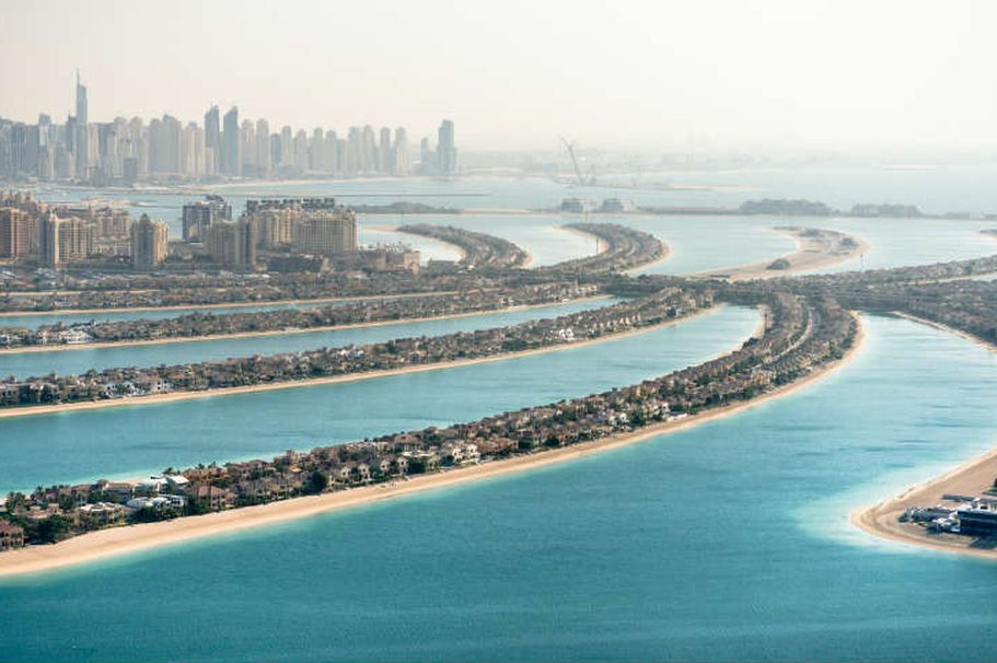 Flugreise Dubai - the palm