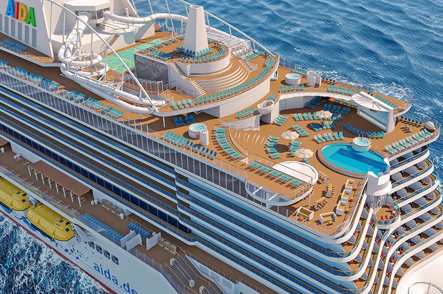 AIDA Kreuzfahrt mit STEWA Touristik - AIDA Cosma Pooldeck