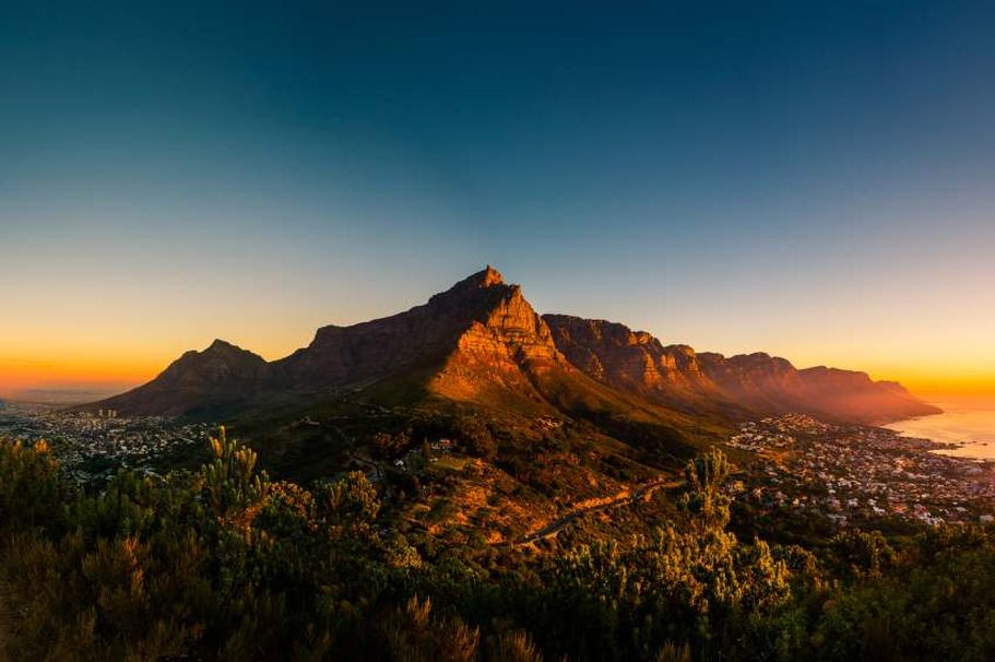 Flugreise Südafrika - Tafelberg