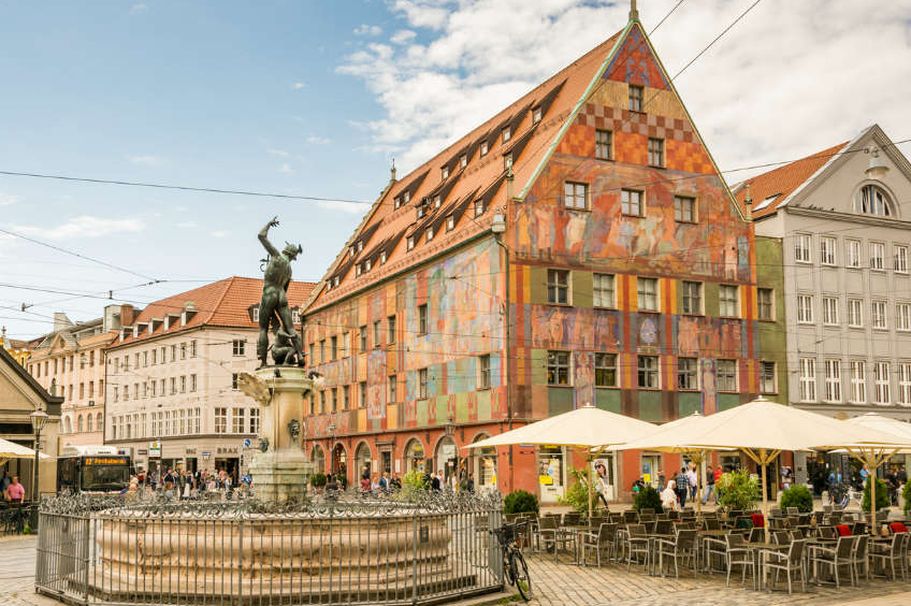 Städtereise Augsburg - Brunnen