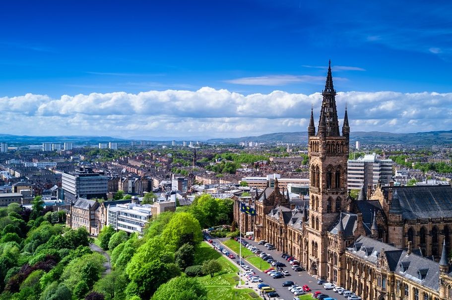 Flugreise Schottland - Glasgow