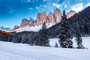 Schnee & Fun in der Winterlandschaft der Dolomiten