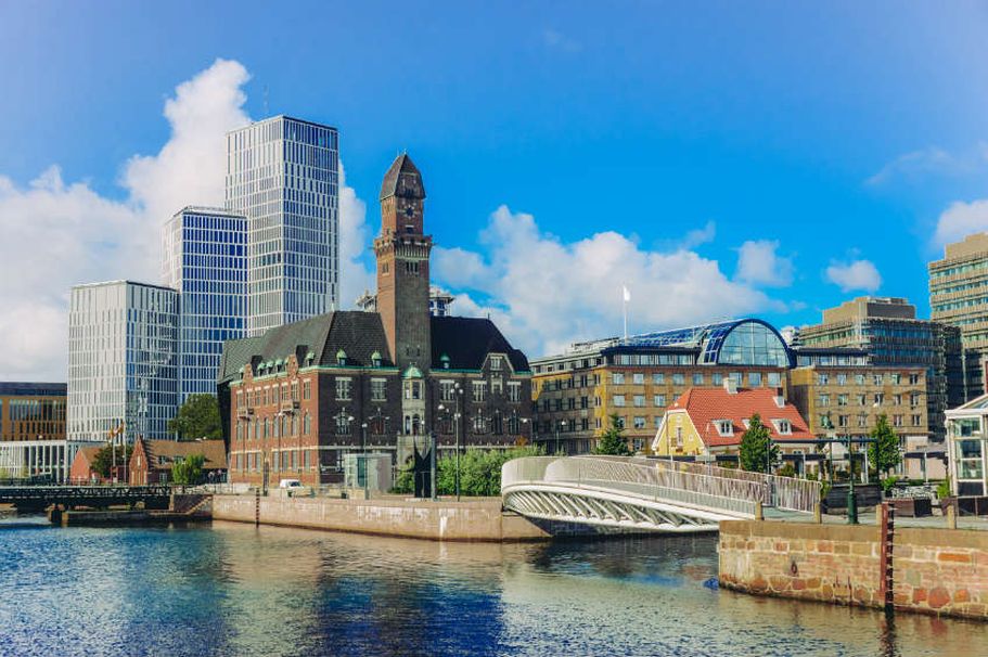 Flugreise Schweden - Stadt