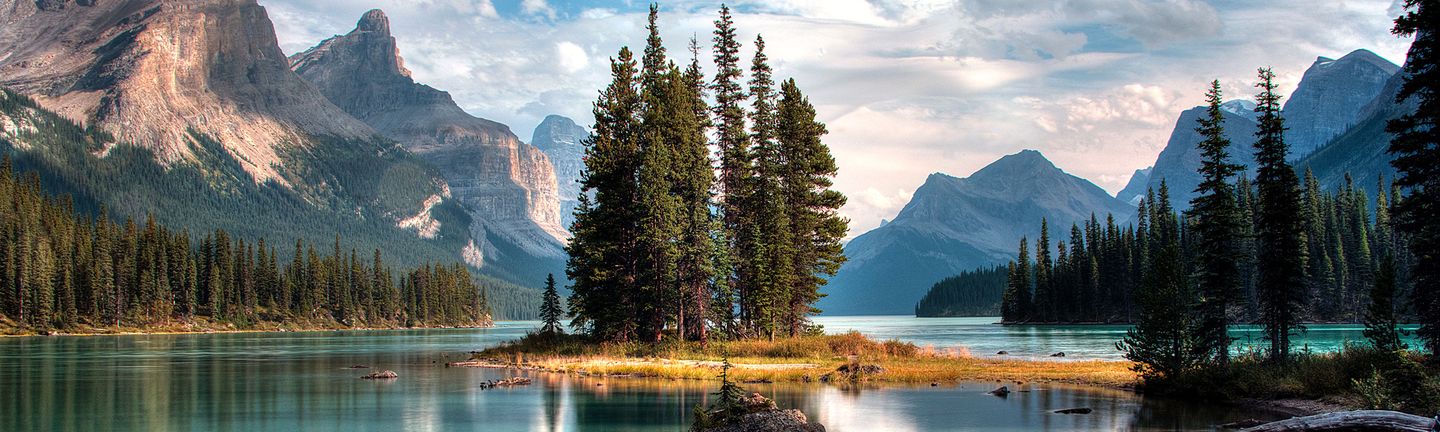 Flugreise Kanada Rocky Mountains