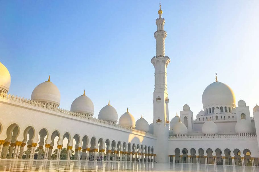 Flugreise Dubai - Moschee
