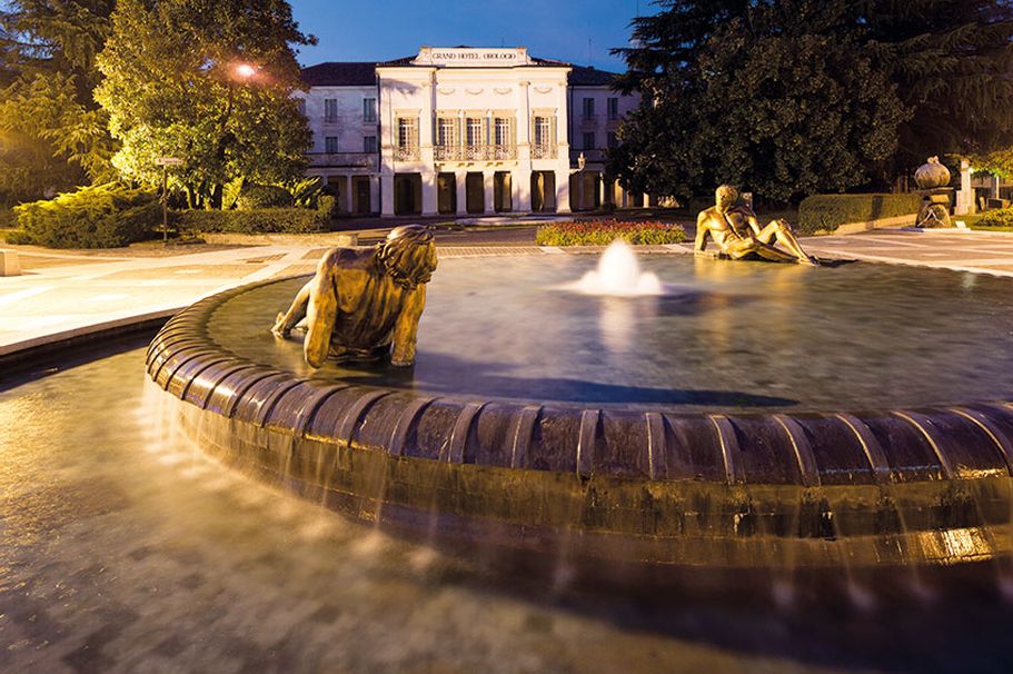 Italienischer Kurort Abano Terme bei Padua