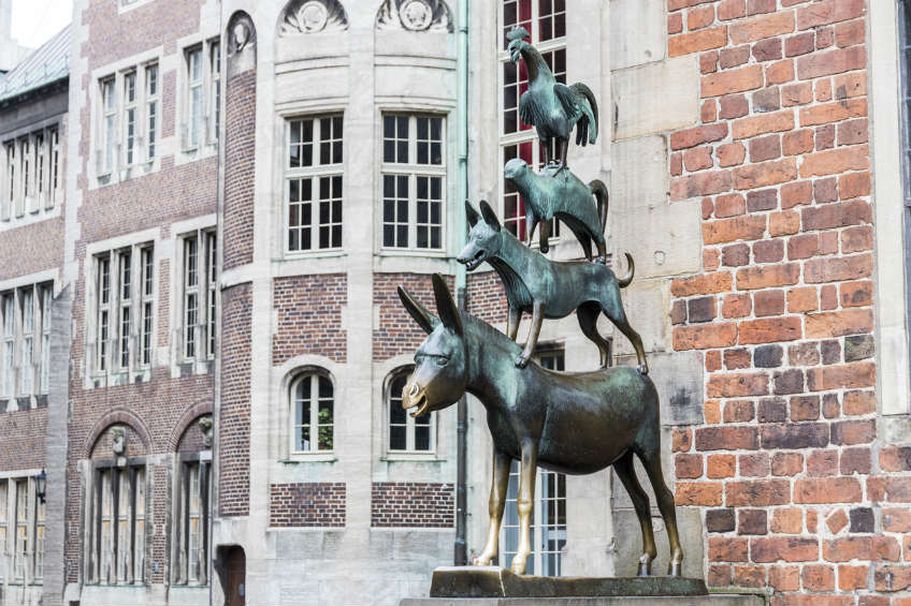 Städtereise Bremen - Bremer Stadtmusikanten