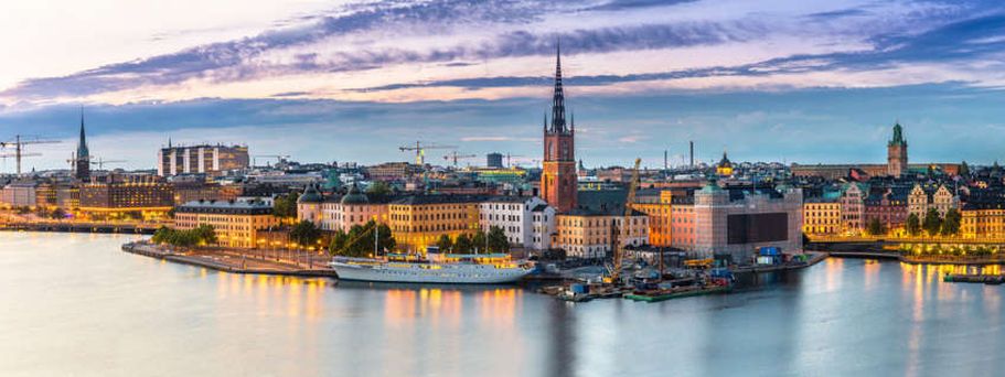 Flugreise Schweden - Panorama