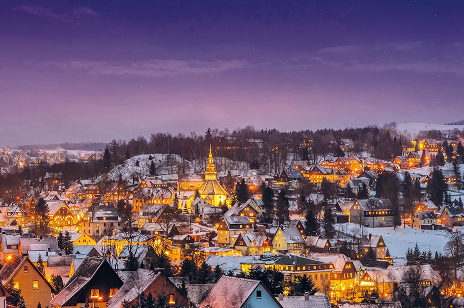 Wintermärchen im Erzgebirge - Seiffen