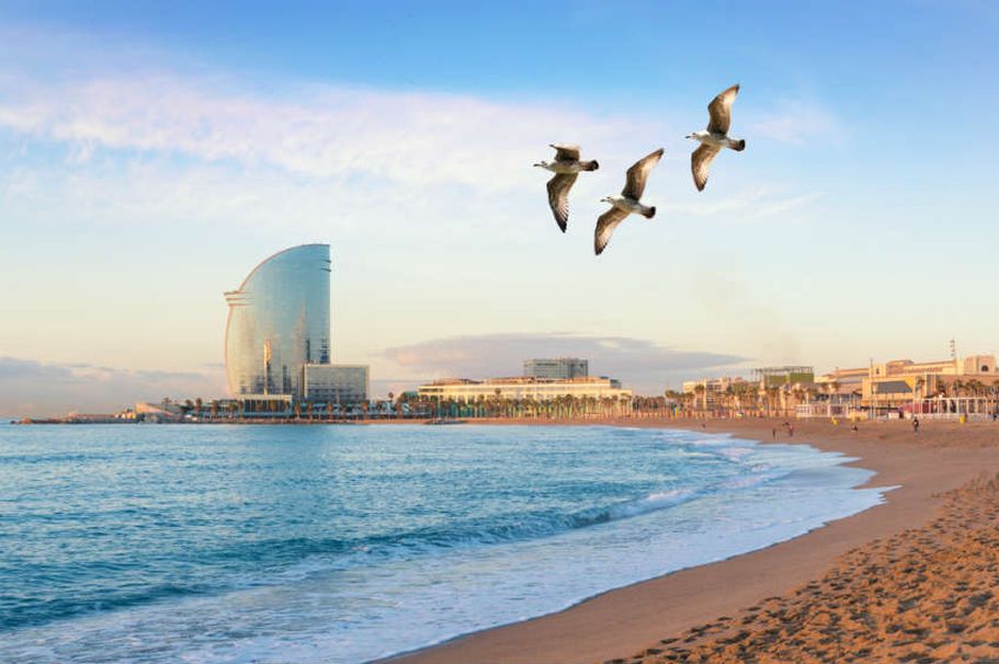 Städtereise Barcelona - Strand