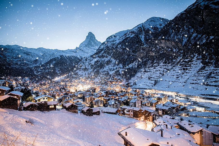 Busreise Schweiz - Zermatt und Matterhorn im Winter