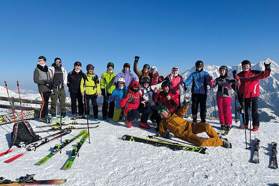 Skiopening mit Benne und Pascal 2022 in Saalbach