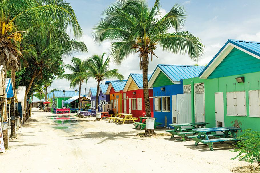 Bridgetown auf der karibischen Insel Barbados