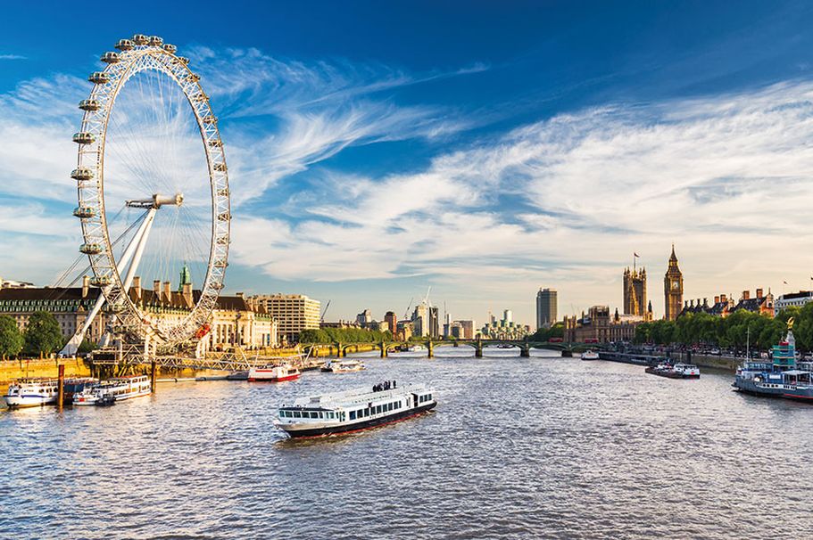 Städtereise nach London - Houses of Parliament und London Eye