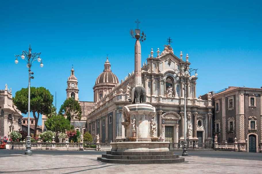 Große Kathedrale in Catania