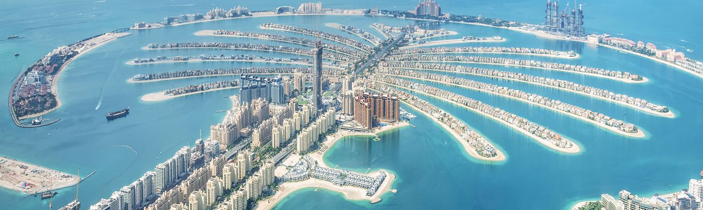 Kreuzfahrt Arabisches Meer Dubai Palmeninsel