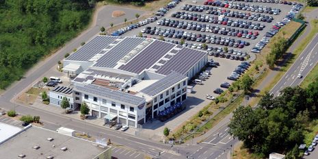 Parkplätze am STEWA Reisezentrum