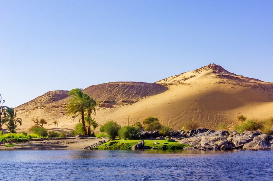 Flusskreuzfahrt Nil - Düne