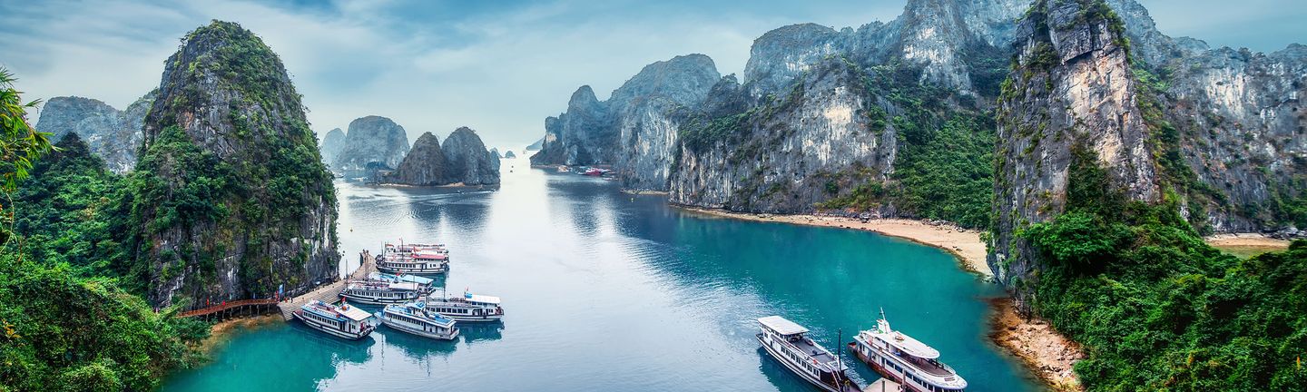 Flugreise Vietnam Bucht von Ha Long