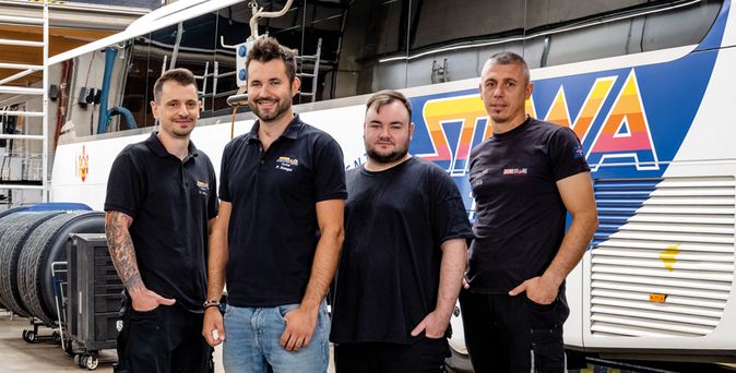 Werkstatt-Team STEWA Touristik