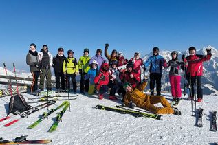 Skiopening mit Benne und Pascal 2022 in Saalbach
