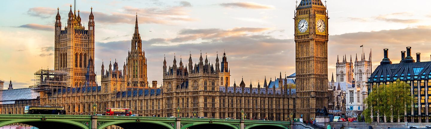 Flugreise England London Big Ben