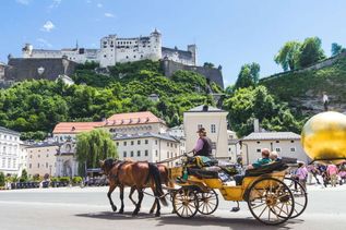Städtereise Salzburg - Kutsche